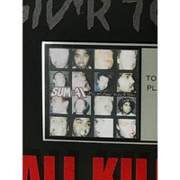 Sum 41 All Killer No Filler RIAA Platinum Album Award - Record Award