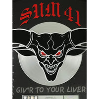 Sum 41 All Killer No Filler RIAA Platinum Album Award - Record Award