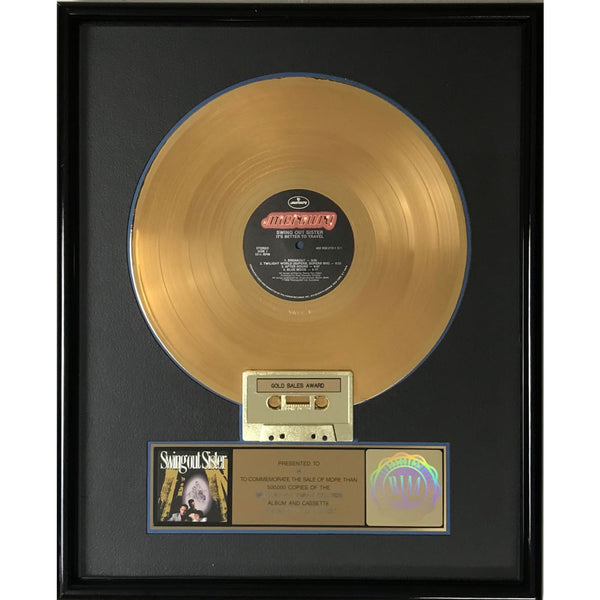 Swing Out Sister It’s Better To Travel RIAA Gold Album Award - Record Award