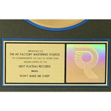 Sybil ’Don’t Make Me Over’ RIAA Gold Single Award - Record Award