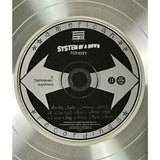 System Of A Down Toxicity RIAA 2x Multi-Platinum Album Award - Record Award