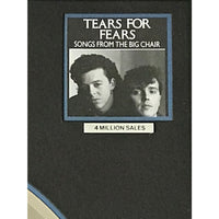 Tears For Fears Songs From The Big Chair RIAA 4x Multi-Platinum Album Award - Record