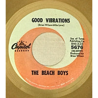 The Beach Boys ’Good Vibrations’ RIAA Gold 45 Award presented to The Beach Boys - RARE - Record Award