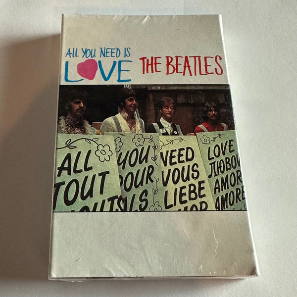 The Beatles All You Need Is Love Cassette Single Sealed 1989 - Media