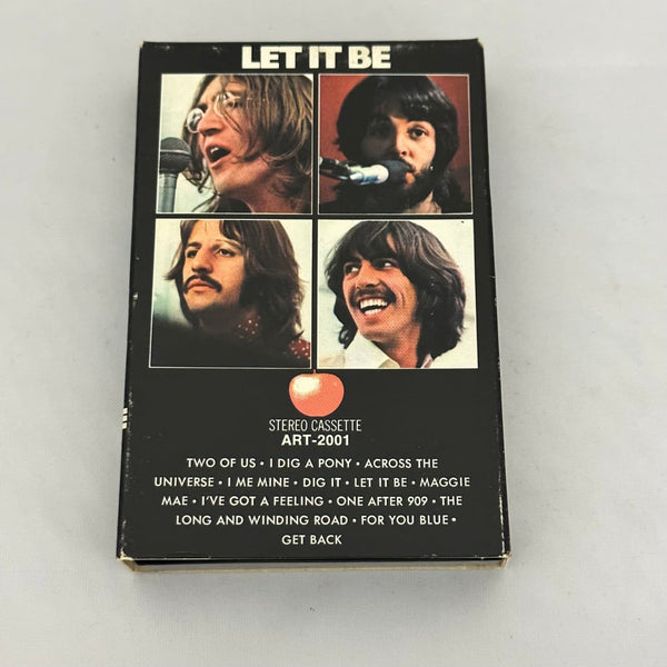 The Beatles Let It Be 1970 Cassette ART-2001 - Media