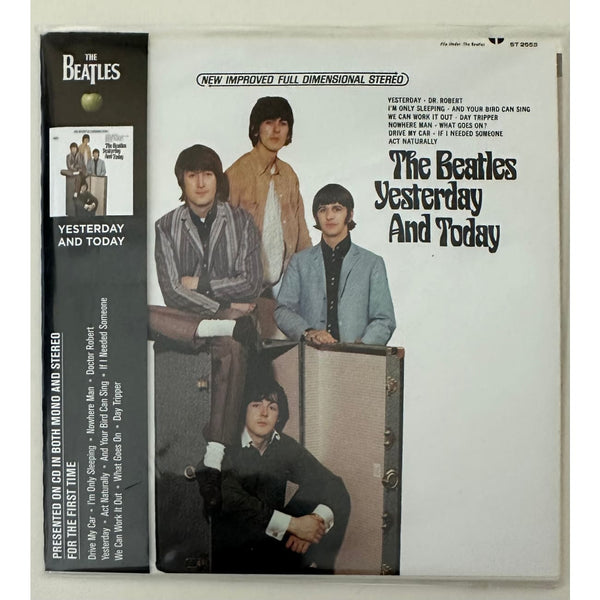 The Beatles Yesterday and Today 2014 CD Mono/Stereo Resealable Sleeve ST2553 - Media