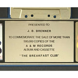 The Breakfast Club Soundtrack RIAA Gold Album Award - Record Award