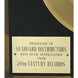 The DeFranco Family ’Heartbeat - It’s A Love Beat’ 1970s Gold Disc Award Ltd - RARE - Record Award