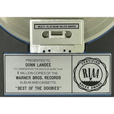 The Doobie Brothers Best Of The Doobies RIAA 5x Multi-Platinum Album Award - Record Award