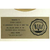The Doobie Brothers ’Black Water’ RIAA Gold 45 Award - RARE - Record Award