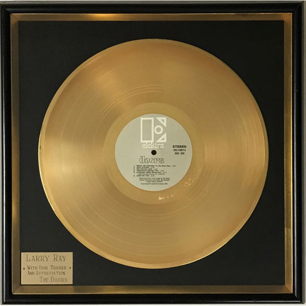 The Doors Debut Album 1960s Disc Award Ltd - RARE - Record Award