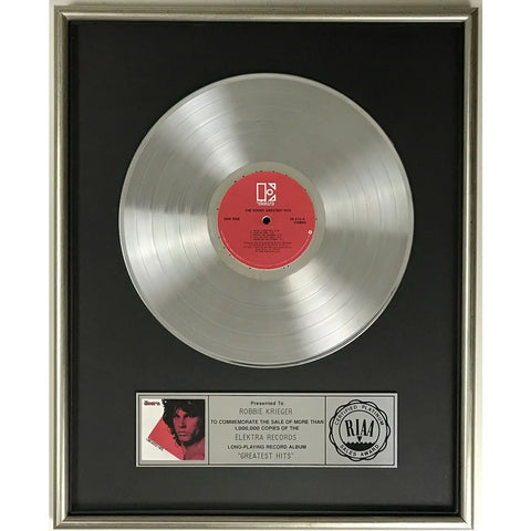 Truly Amazing Collection Of The Doors Artist-Presented RIAA Awards Up For Sale [SOLD]