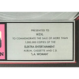 The Doors L.A. Woman RIAA Platinum Album Award - Record Award