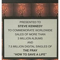 The Fray How To Save A Life Epic Records Album/Single Award - Record Award