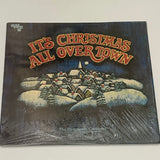 The Hearthside Caroleers It’s Christmas All Over Town 1995 LP WFR111 - Media