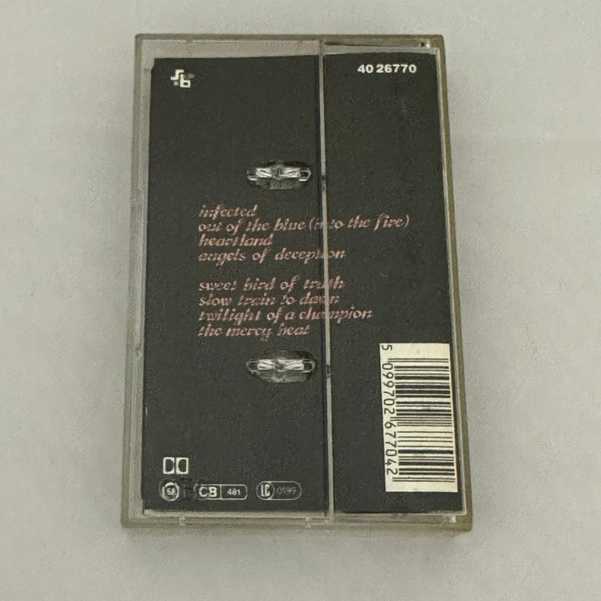 musicgoldmine.com - The The Infected 1986 Cassette Import 40 26770 ...