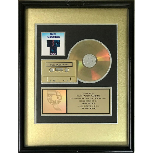 The KLF The White Room RIAA Gold Album Award - Record Award