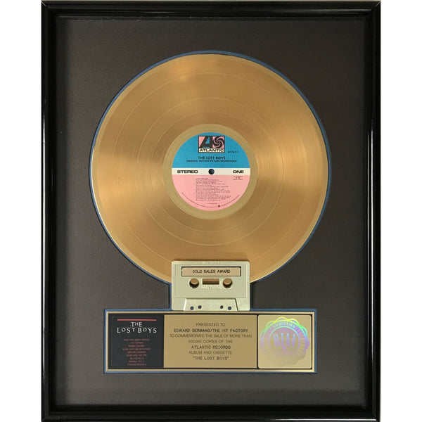 The Lost Boys Soundtrack RIAA Gold Album Award - Record Award