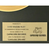 The Marshall Tucker Band Carolina Dreams 1977 Capricorn Records Award - Record Award