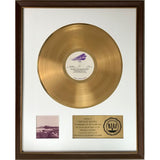The Moody Blues Seventh Sojourn White Matte RIAA Gold LP Award - RARE - Record Award