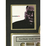 The Notorious B.I.G. Ready To Die RIAA Platinum Album Award - Record Award