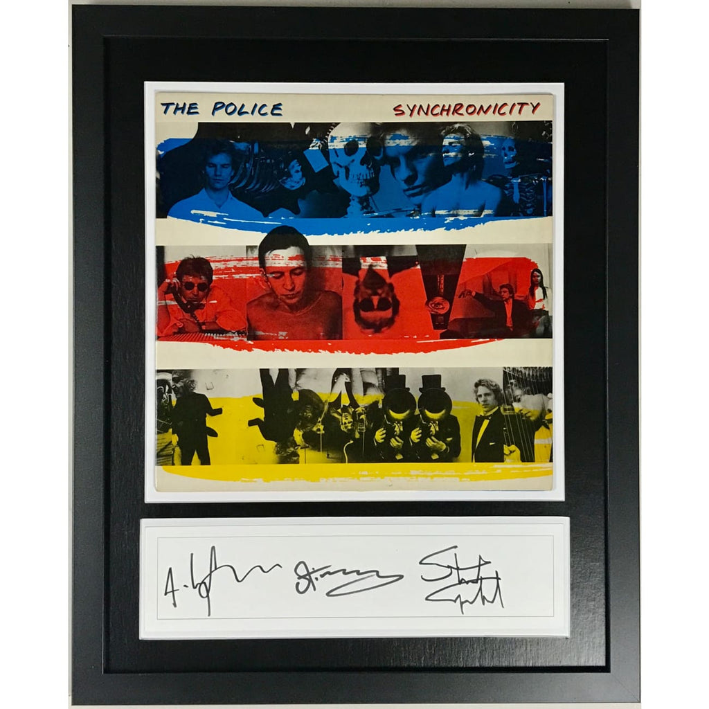 musicgoldmine.com - The Police Sting Summers Copeland Signed