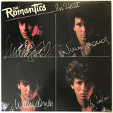 The Romantics In Heat Album Flat signed by full group - Music Memorabilia
