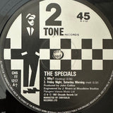 The Specials ’Ghost Town’ 12’’-45 Record Ext Version Vinyl 1981 UK Import Label Error - Media