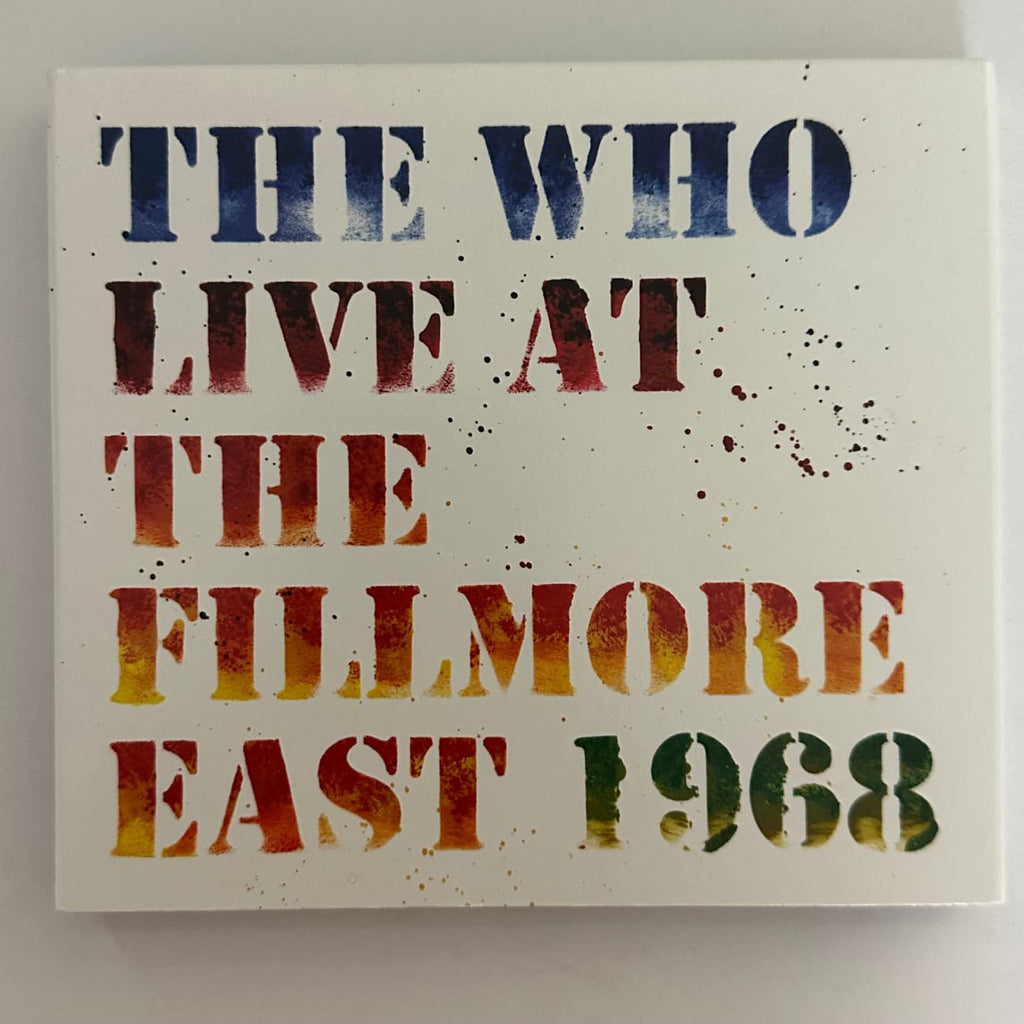 The Who Live at fillmore 1968  未開封3LP The Who, live at the Fillmore East - Village Preservation