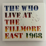 The Who Live at The Fillmore East 1968 2-CD Deluxe Ed. 2018 w/ Booklet - Media