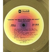 Three Dog Night Around The World With... 1970s Disc Award Ltd - RARE - Record Award