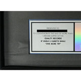 Timmy T ’One More Try’ RIAA Platinum Maxi-Single Award - Record Award