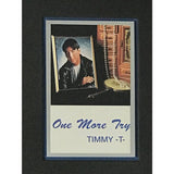 Timmy T ’One More Try’ RIAA Platinum Maxi-Single Award - Record Award