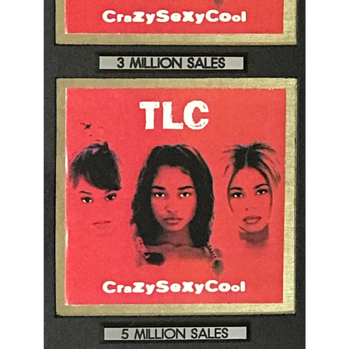Tom Clees Riaa musicgoldmine.com - TLC CrazySexyCool RIAA 5x Multi-Platinum Album ...