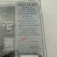 TLC ’Diggin’ On You’ Sealed Cassette Single 1995 73008-24120-4 - Media
