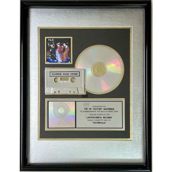 TLC ’Waterfalls’ RIAA Platinum Single Award - Record Award