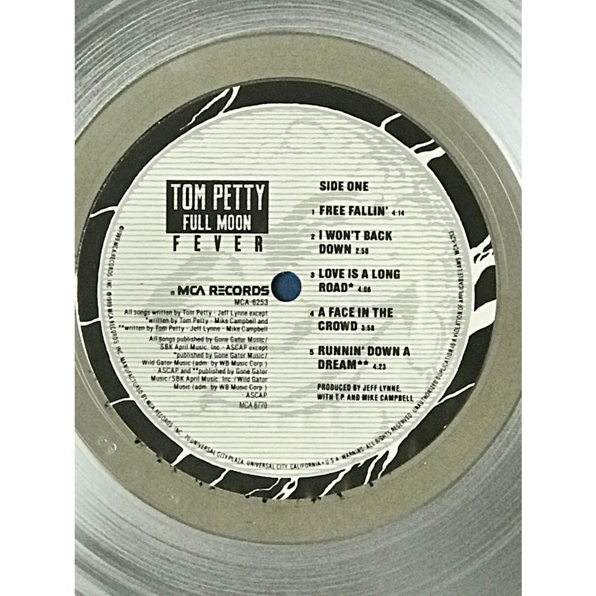 Tom Clees Riaa musicgoldmine.com - Tom Petty Full Moon Fever RIAA 3x Multi-Platinum ...