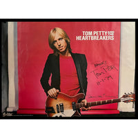 Tom Petty Signed 1979 Damn The Torpedoes Promo Poster w/JSA LOA - Framed