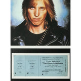Tom Petty & the Heartbreakers Genuine 1977 Ticket Collage - Music Memorabilia