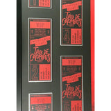 Twenty One Pilots 2017 ’Tour De Columbus’ Concert Tickets Collage - Record Award