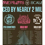 Twenty One Pilots Scaled And Icy 2022 Tour Award - Record Award