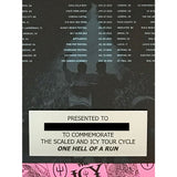 Twenty One Pilots Scaled And Icy 2022 Tour Award - Record Award
