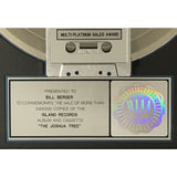 U2 The Joshua Tree RIAA 3x Multi-Platinum Album Award - Record Award