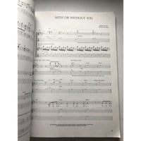 U2 The Joshua Tree Sheet Music Transcription 1987 - Music Memorabilia