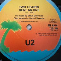 U2 ’Two Hearts Beat As One’ Club Version 12’’ 45 Vinyl 1983 UK Import 12 IS 109 - Media