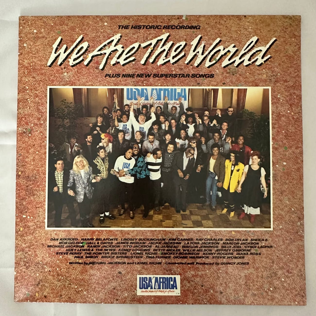 musicgoldmine.com - USA for Africa We Are The World 12