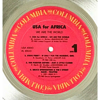 USA For Africa ’We Are The World’ 1980s Polygram Records/Quincy Jones 7.5M Sold Award Record Award