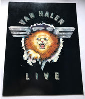 Van Halen 1982 Live Tour Program - Music Memorabilia