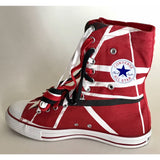 Van Halen Converse ’Frankenstrat’ Rare Prototype Ultra-High Tops - NEW - Music Memorabilia