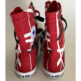 Van Halen Converse ’Frankenstrat’ Rare Prototype Ultra-High Tops - NEW - Music Memorabilia